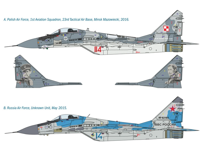 Italeri MIG-29 "Fulcrum" (1:72)
