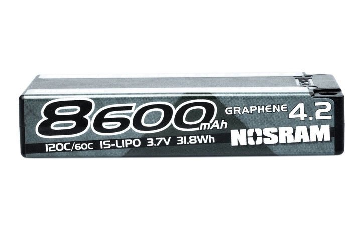 NOSRAM 1/12 Hyper LCG Modified GRAPHENE-4.2 8600mAh Hardcase batéria - 3,7V - 120C/60C