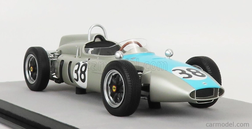 Tecnomodel Cooper F1  T53 N 38 German Gp 1961 B.collomb 1:18 Silver