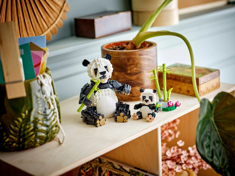 LEGO Creator - Divoká zvířata: Pandí rodinka