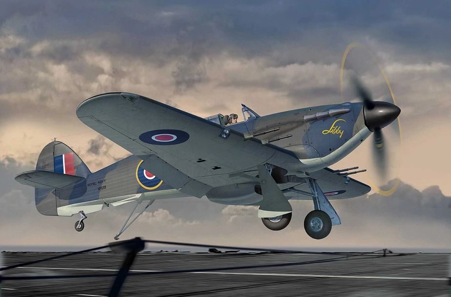 Plastic ModelKit letadlo 03768 - Hawker Sea Hurricane Mk.IIC (1:32)
