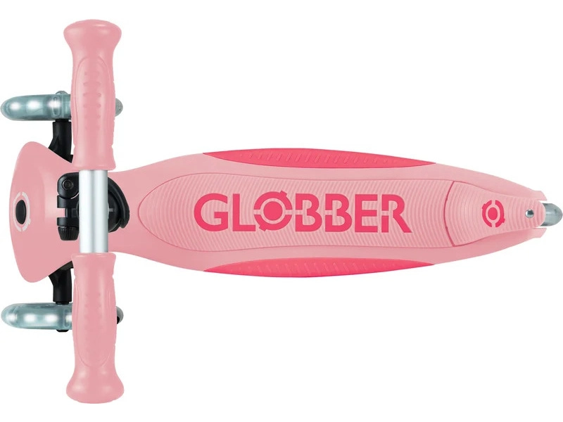 Globber - Koloběžka Primo Plus Lights V2 skládací Blue/Emerald Green