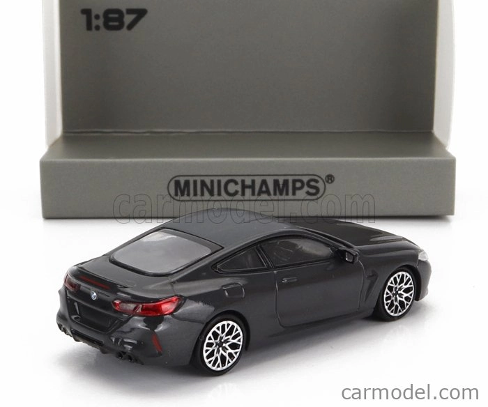 Minichamps BMW radu 8 M8 Coupe (f92) 2020 1:87 sivá