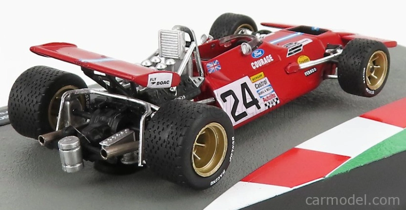 Edicola De tomaso F1 Ford 505 N 24 Season 1970 Piers Courage 1:43 Red