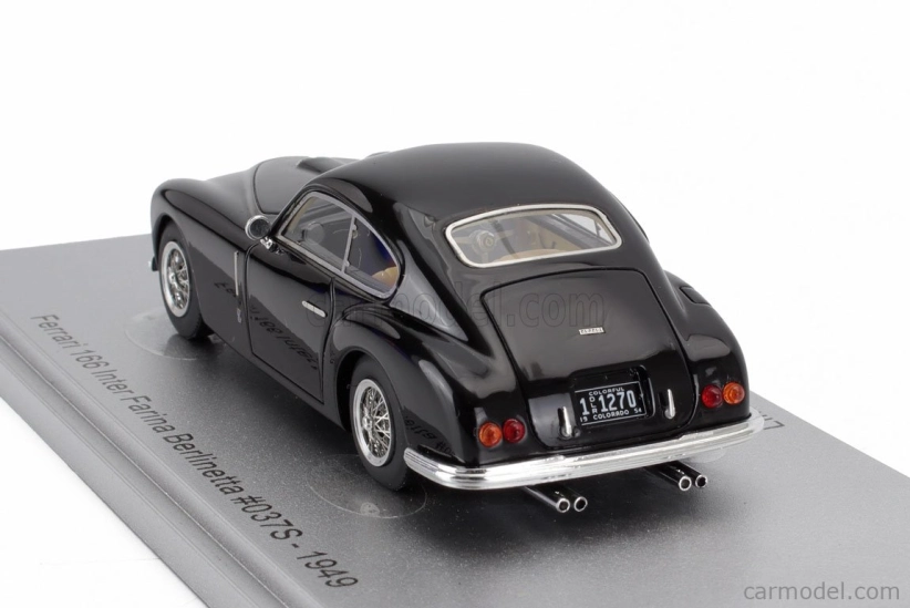 Kess-model Ferrari 166 S/n.037s Inter Farina Berlinetta 1949 1:43 Black