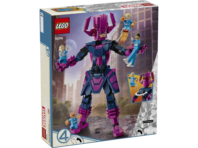 LEGO Marvel - Fantastická štvorka vs. zostaviteľné