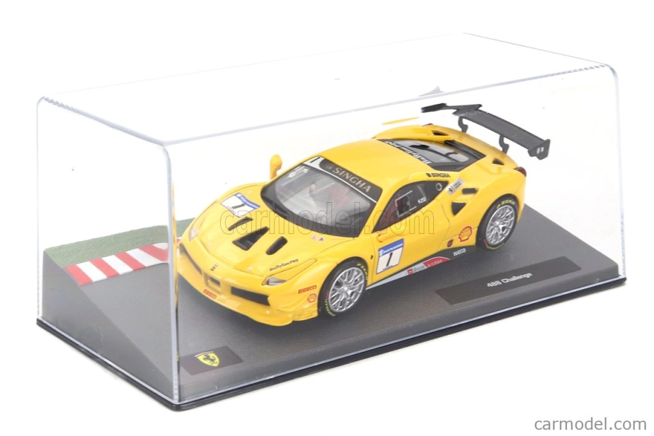 Edicola Ferrari 488 Gt3 3.9l Turbo V8 N 1 Challenge 2017 1:43 Žltá