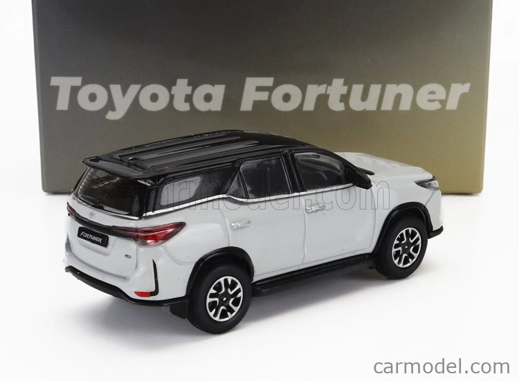 Paragon-models Toyota Fortuner Rhd 2023 1:64 biela čierna