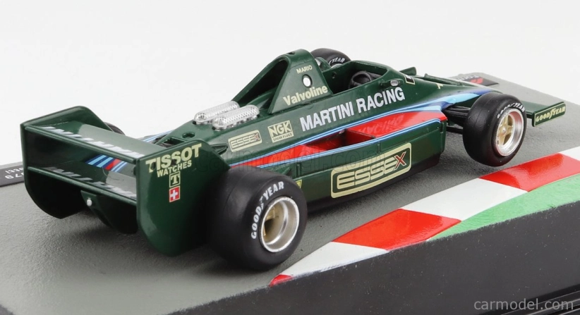 Edicola Lotus F1 80 Team Martini Racing N 1 Sezóna 1979 Mario Andretti 1:43 Zelená