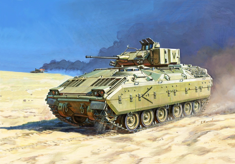 Zvezda Snap Kit - M2A2 Bradley (1:100)