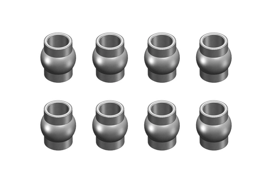 Kulové čepy tlumičů 5,0 mm, 8 ks