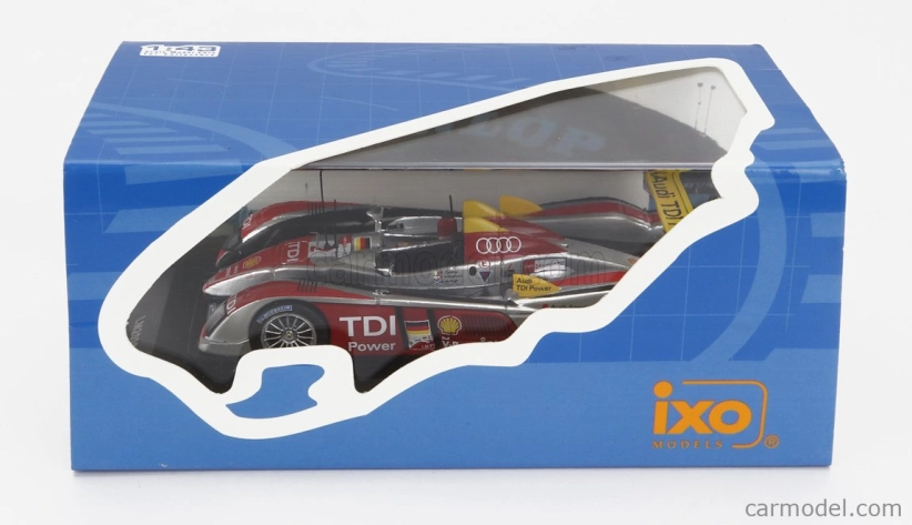 Ixo-models Audi R10 Tdi 5.5l Turbo V12 Team Audi Sport North America N 2 1:43