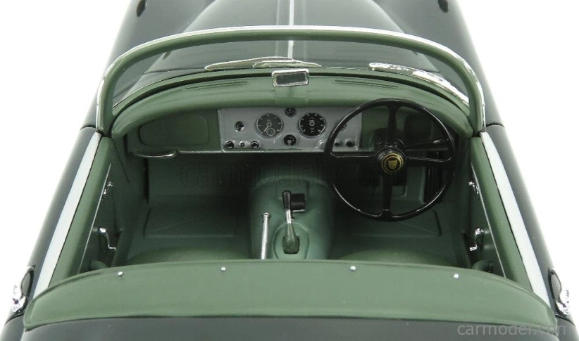 Cult-scale models Jaguar Xk150 Spider Open 1958 1:18 Britská Závodní Zelená