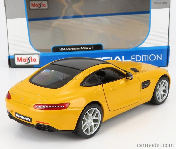 Maisto Mercedes benz Gt-s Amg (c190) 2014 1:24 žltá