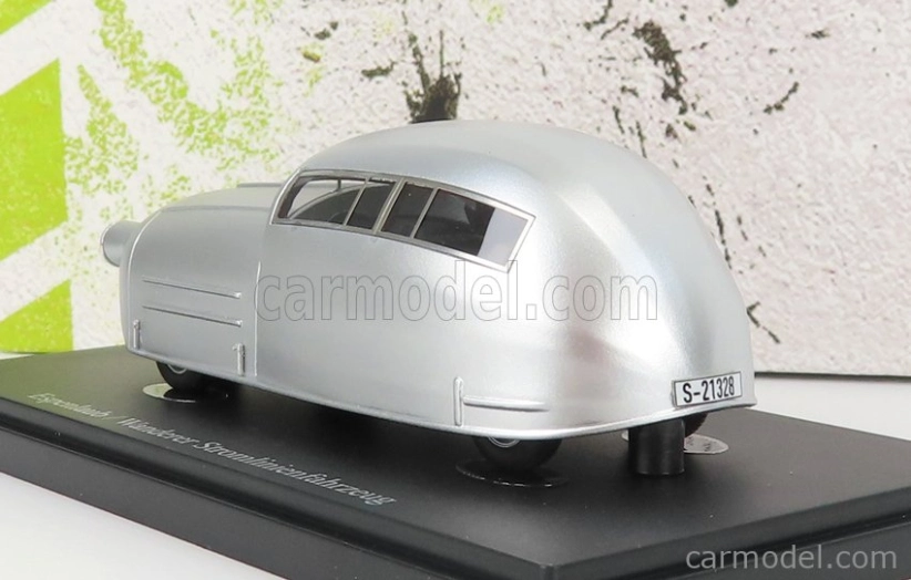Autocult Espenlaub Wanderer Streamliner Nemecko 1928 1:43 Silver Met