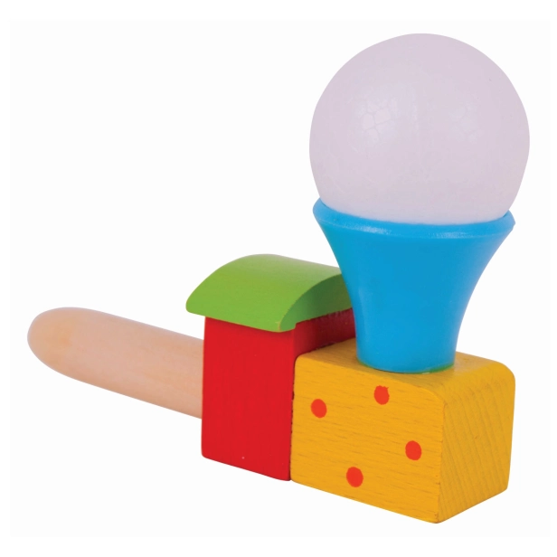 Bigjigs Toys Fúkacia lokomotíva s balónikom 1 kus