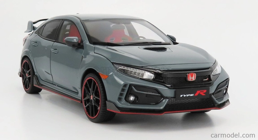 Lcd-model Honda Civic Type-r (fk8) 2020 1:18 Grey