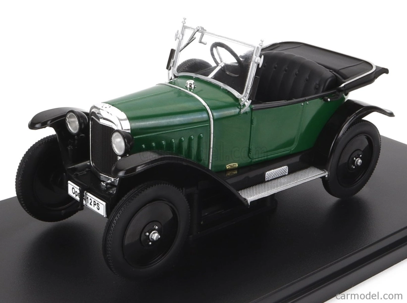 Edicola Opel 4/12 Ps Laubfrosch Cabriolet Open 1924 1:24 Červená čierna