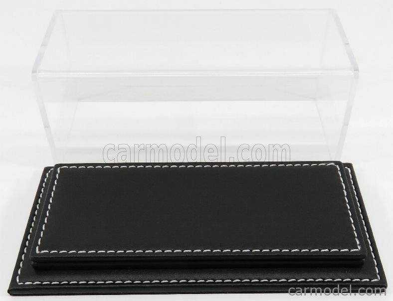 Atlantic Vetrina display box Molhouse Base In Pelle Nera - Leather Base Black - Lungh.lenght Cm 17 X Largh.width Cm 8 X Alt.height Cm 7 (altezza Interna 5.2 Cm ) 1:43 Plastový Displej