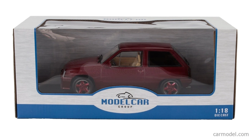 Mcg Opel Corsa A Custom 1983 1:18 Tmavě Červená