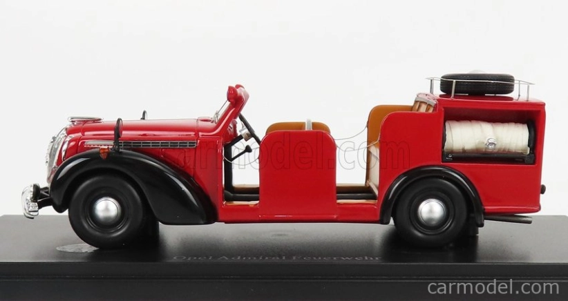Autocult Opel Admiral Truck Feuerwehr - Fire Engine Germany 1938 1:43 Red