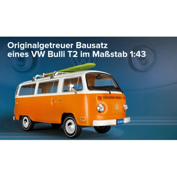 Adventný kalendár VW Bulli T2 1:43, oranžova