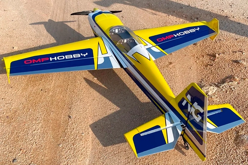 RC letadlo 67" Extra NG ARF 1,7m, zlatá