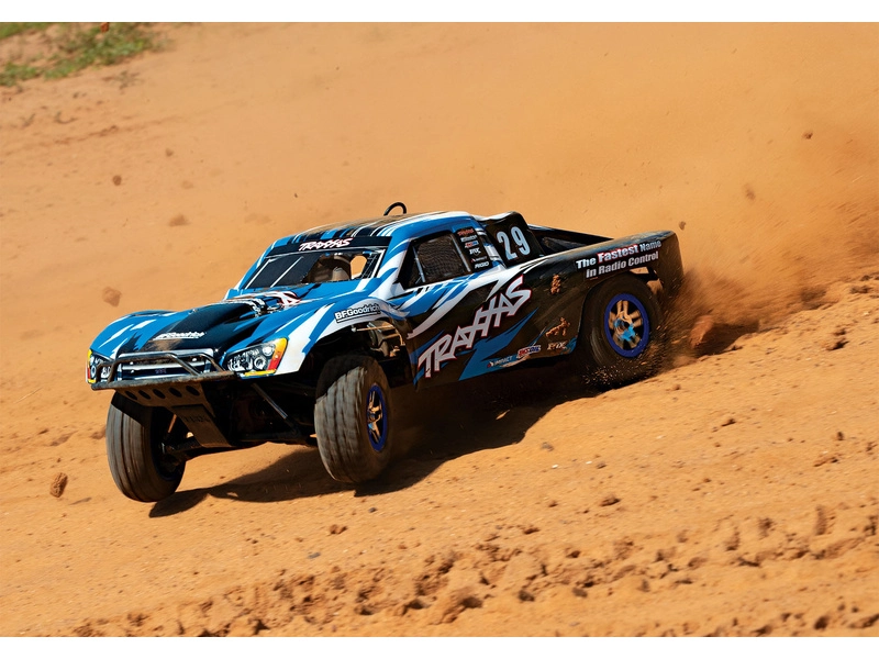RC auto Traxxas Nitro Slayer 1:8 TQi RTR, modrá