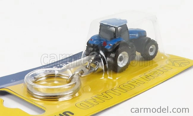 Universal hobbies New holland Portachiavi - Keyring T8.350 Tractor 2020 1:87 Blue