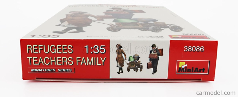 Miniart Figúrky Utečenci Učitelia Rodina 1:35 /