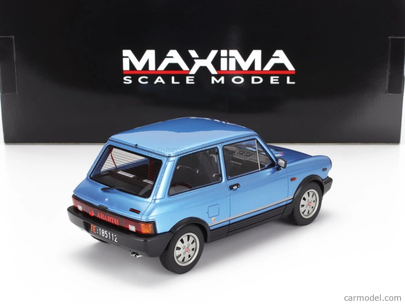 Maxima Autobianchi A112 Abarth Vii-series 1984 1:18 Světle Modrá Met