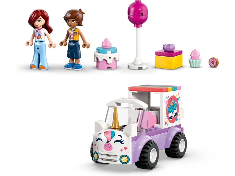 LEGO Friends - Jednorožčie donáškové auto s tortou
