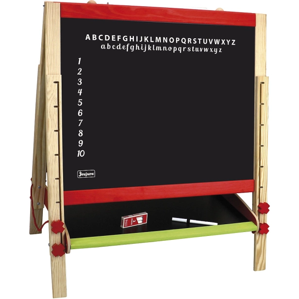 Jeujura Drevená multifunkčná doska so vzormi 66x54 cm a príslušenstvom