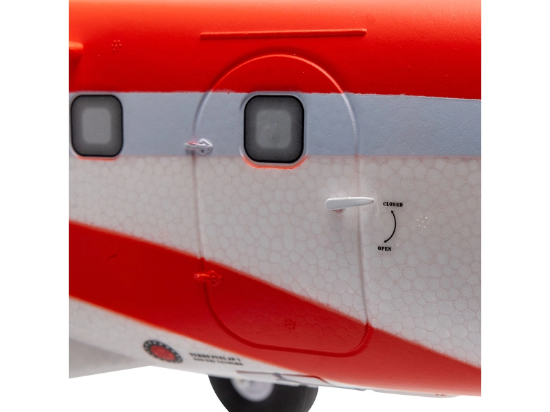RC lietadlo E-flite DHC-6 Twin Otter 1.4m PNP, plováky