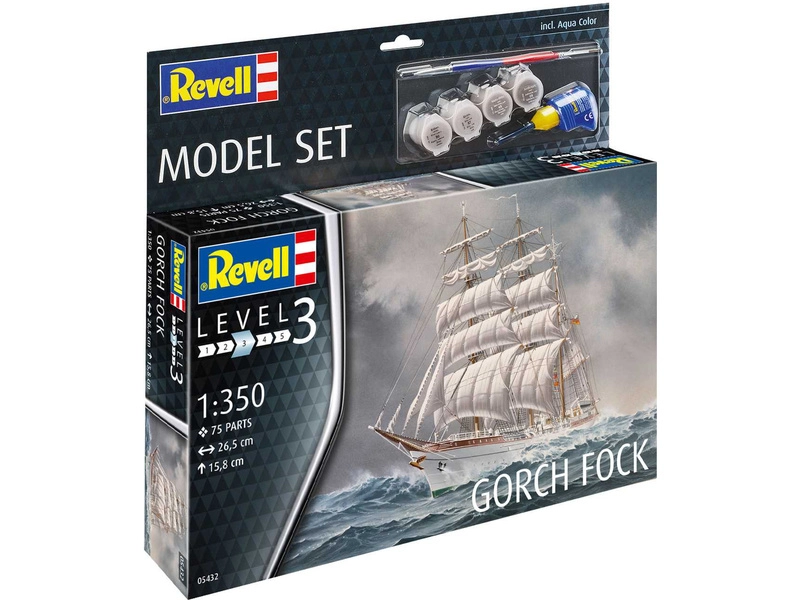 Revell Gorch Fock (1:350) (súprava)