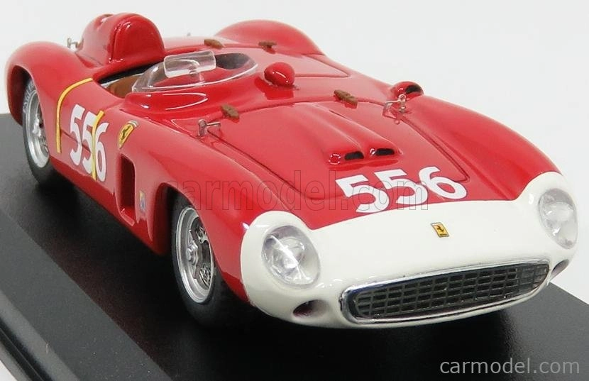 Art-model Ferrari 860 Monza Spider Ch.0602 N 556 Mille Miglia 1956 L.musso 1:43 Červená biela