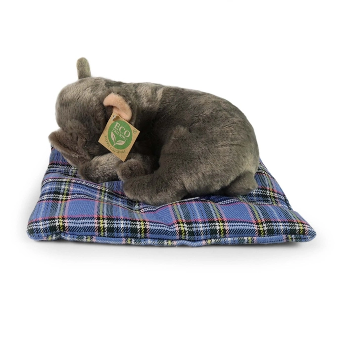 Rappa Plyšový pes francúzsky buldoček ležiaci 23 cm ECO-FRIENDLY