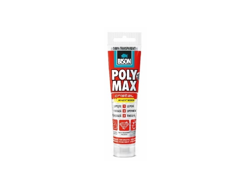 BISON POLY MAX crystal express 115 g lepiaci tmel
