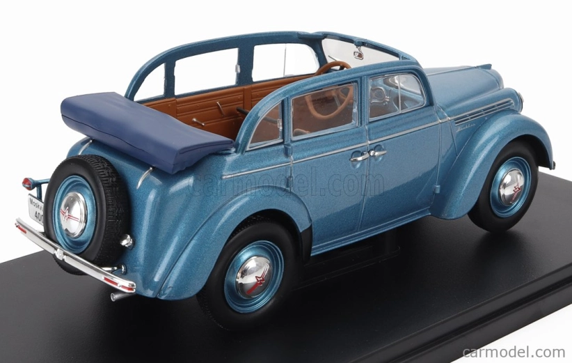 Edicola Moskvitch 400 Cabriolet 1947 1:24 Blue Met