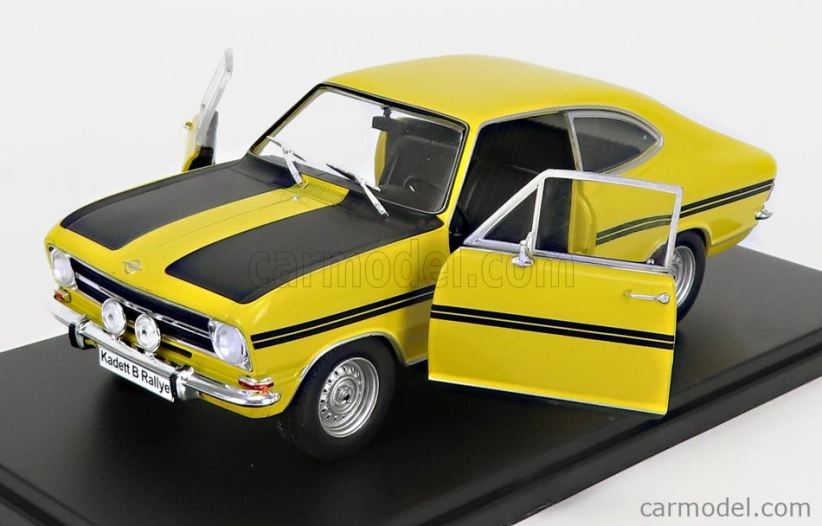 Edicola Opel Kadett B Rallye 1970 1:24 žltá čierna