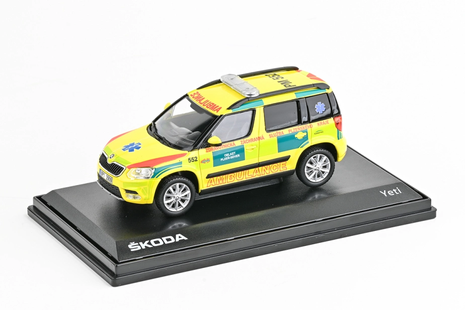 Abrex Škoda Yeti FL (2013) 1:43 - ZZS Plzeňského Kraje 552