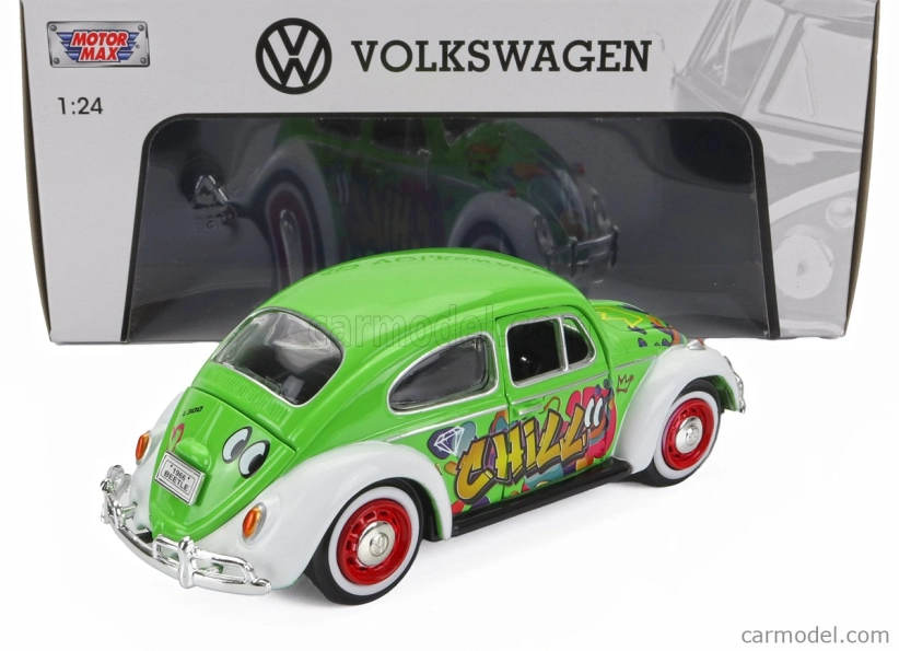 Motor-max Volkswagen Beetle Kafer Maggiolino Graffiti 1966 1:24 Různé