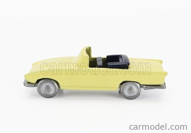 Officina-942 Fiat 1200 Spider Carrozzeria Ghia Cabriolet Otvorený 1958 1:76 Žltá