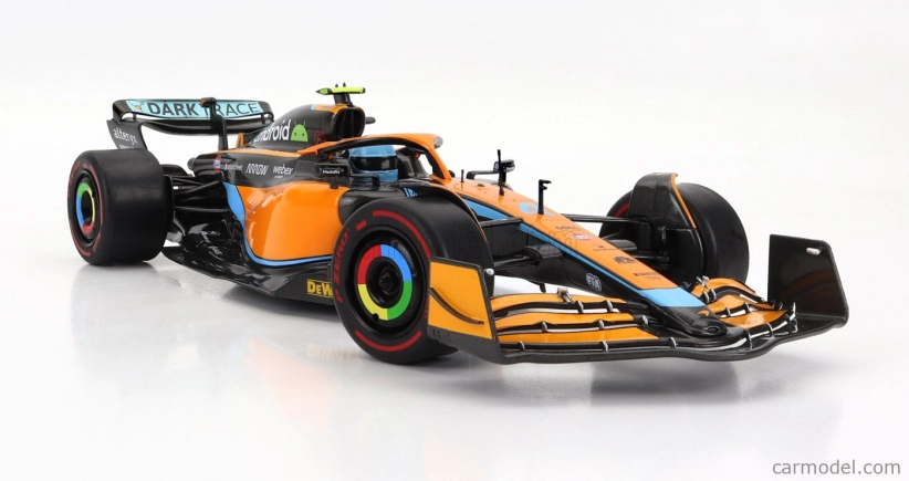 Solido Mclaren F1 Mcl36 Mercedes Team Mclaren N 4 3. Emilia Romagna Taliansko Gp 2022 Lando Norris 1:18 Oranžová svetlo modrá