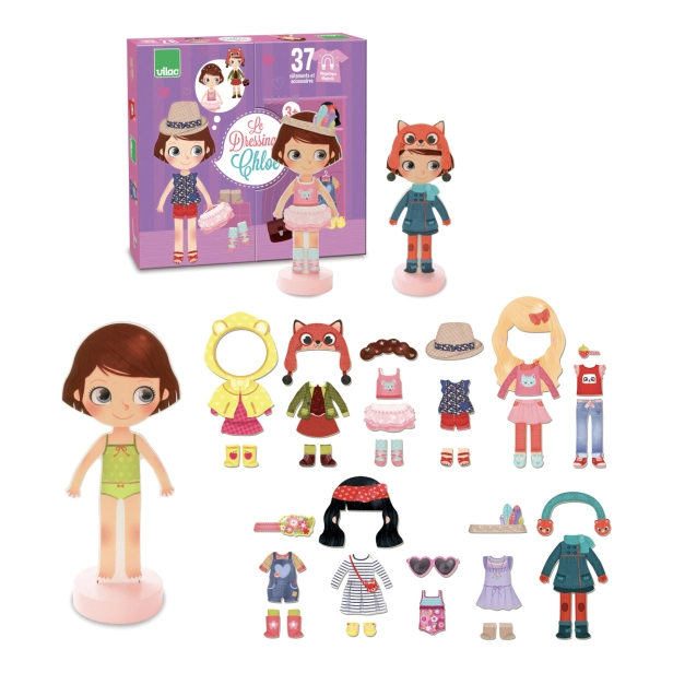 Vilac Magnetické obväzové puzzle Chloe - poškodený obal