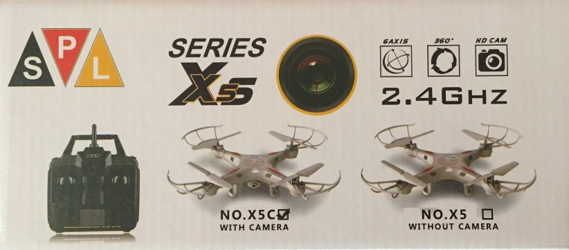 RC dron SPL X5C-1, černá