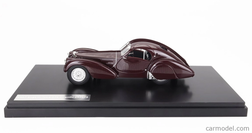 Matrix scale models Bugatti Type 57s Atlantic 1937 1:43 Brown