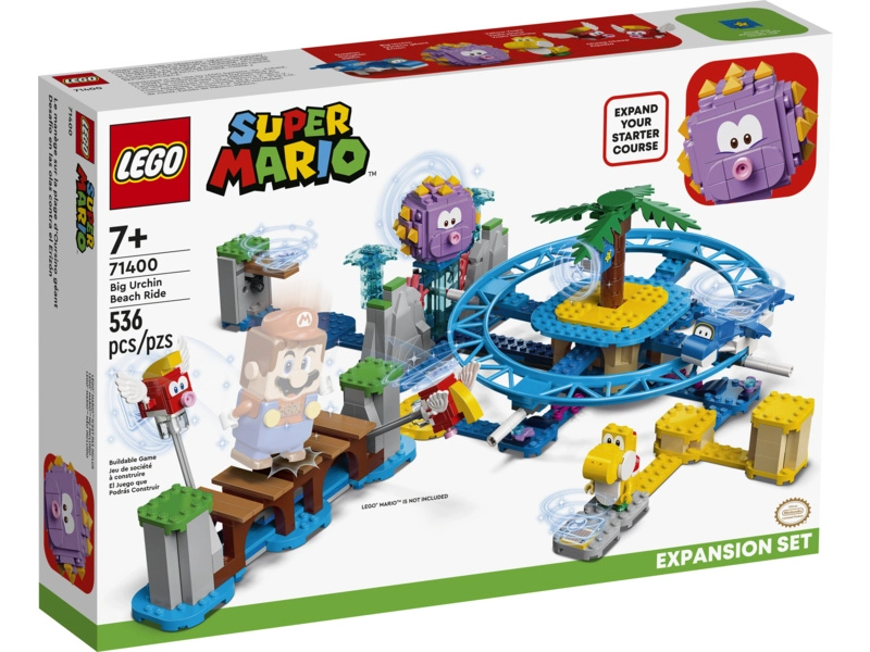 LEGO Super Mario - Plážová jazda s veľkým ježkom - rozširujúca sada