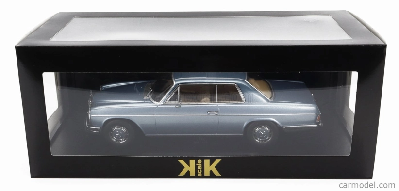 Kk-scale Mercedes benz 280c/8 (w114) Coupe 1969 1:18 Light Blue Met