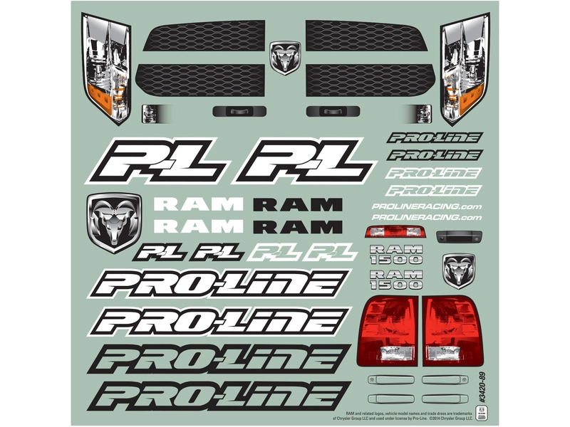 Pro-Line karosérie 1:10 Dodge RAM 1500 2013 (Short Course)